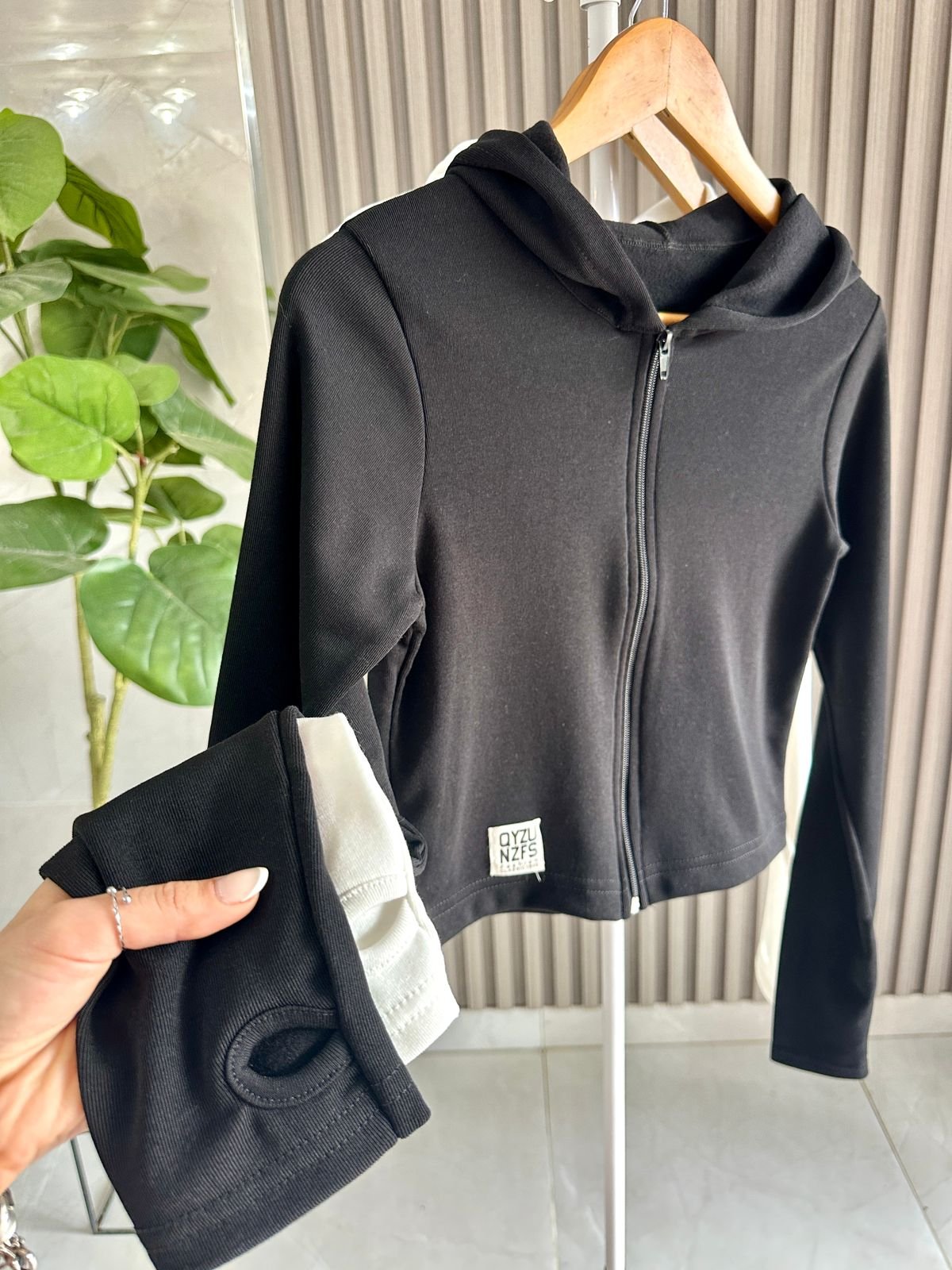 Campera con dedal