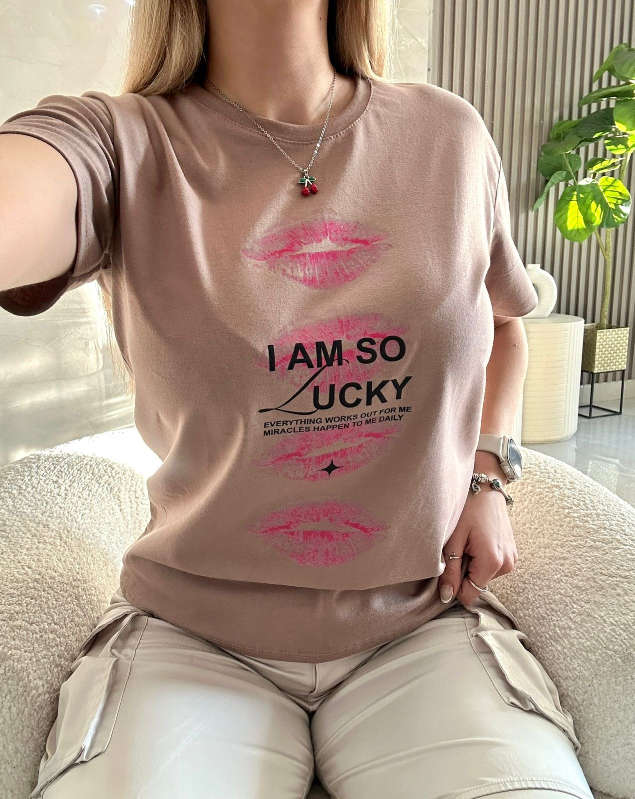 Reme estampada Labios
