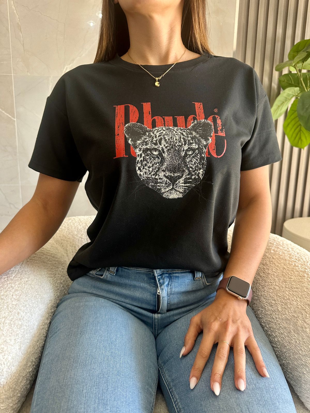 Remera Leopardo RHUDE