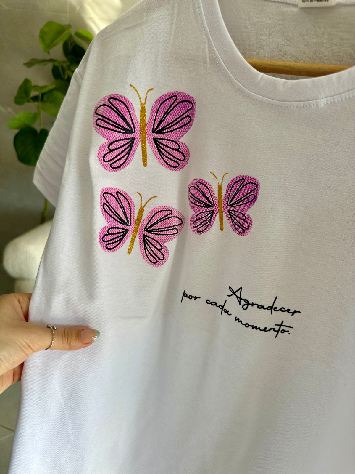 Remera tres mariposas🦋