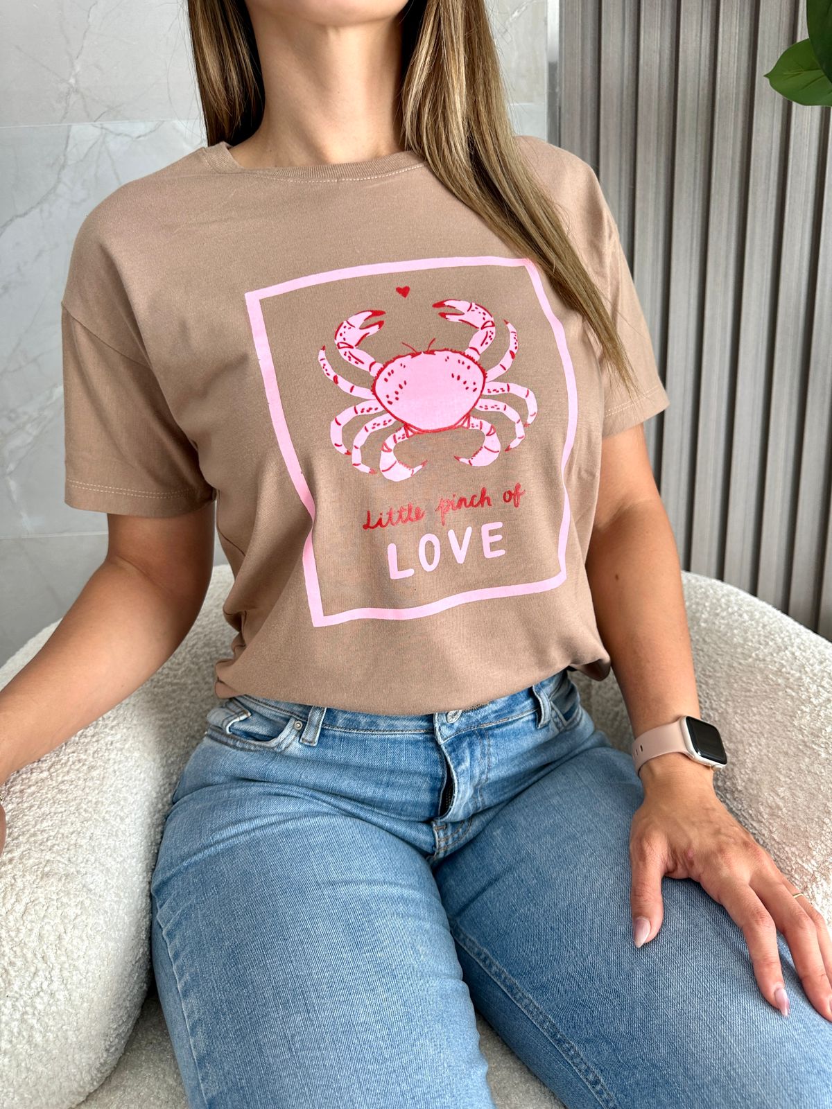 Remera cangrejo LOVE
