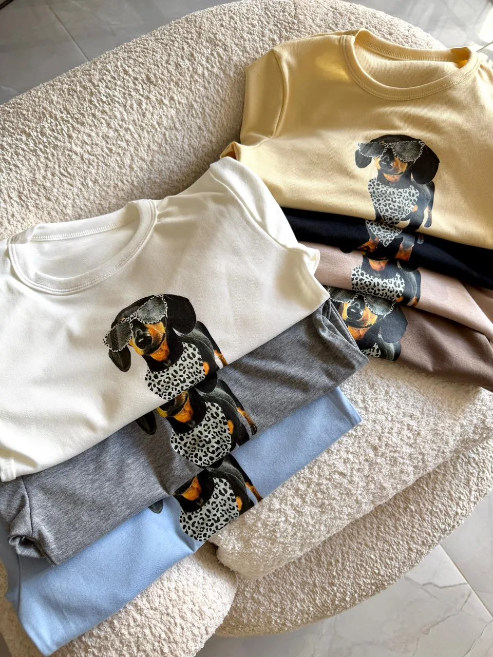 Camiseta Ribb Perrito salchicha