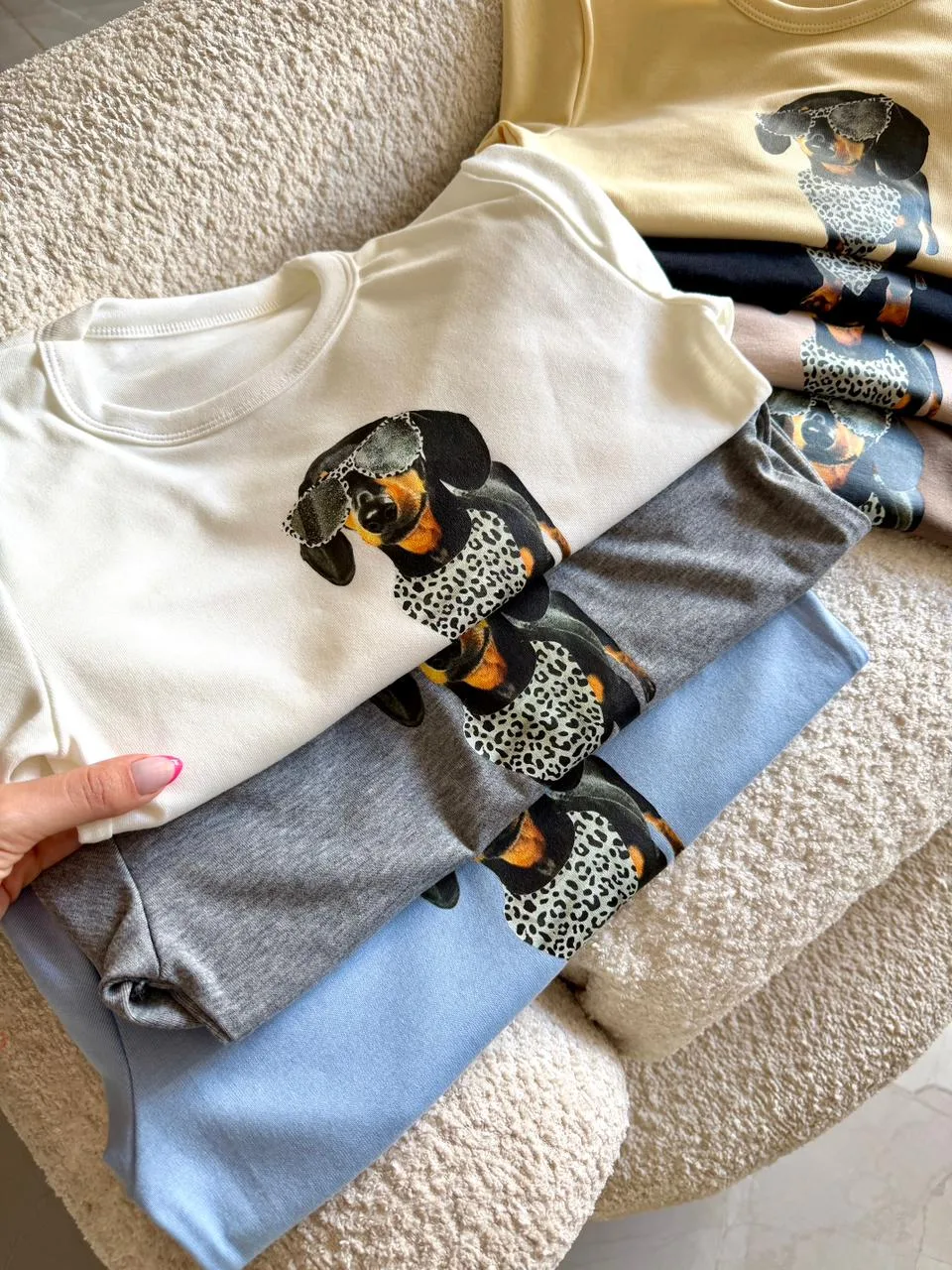 Alternative view of Camiseta Ribb Perrito salchicha