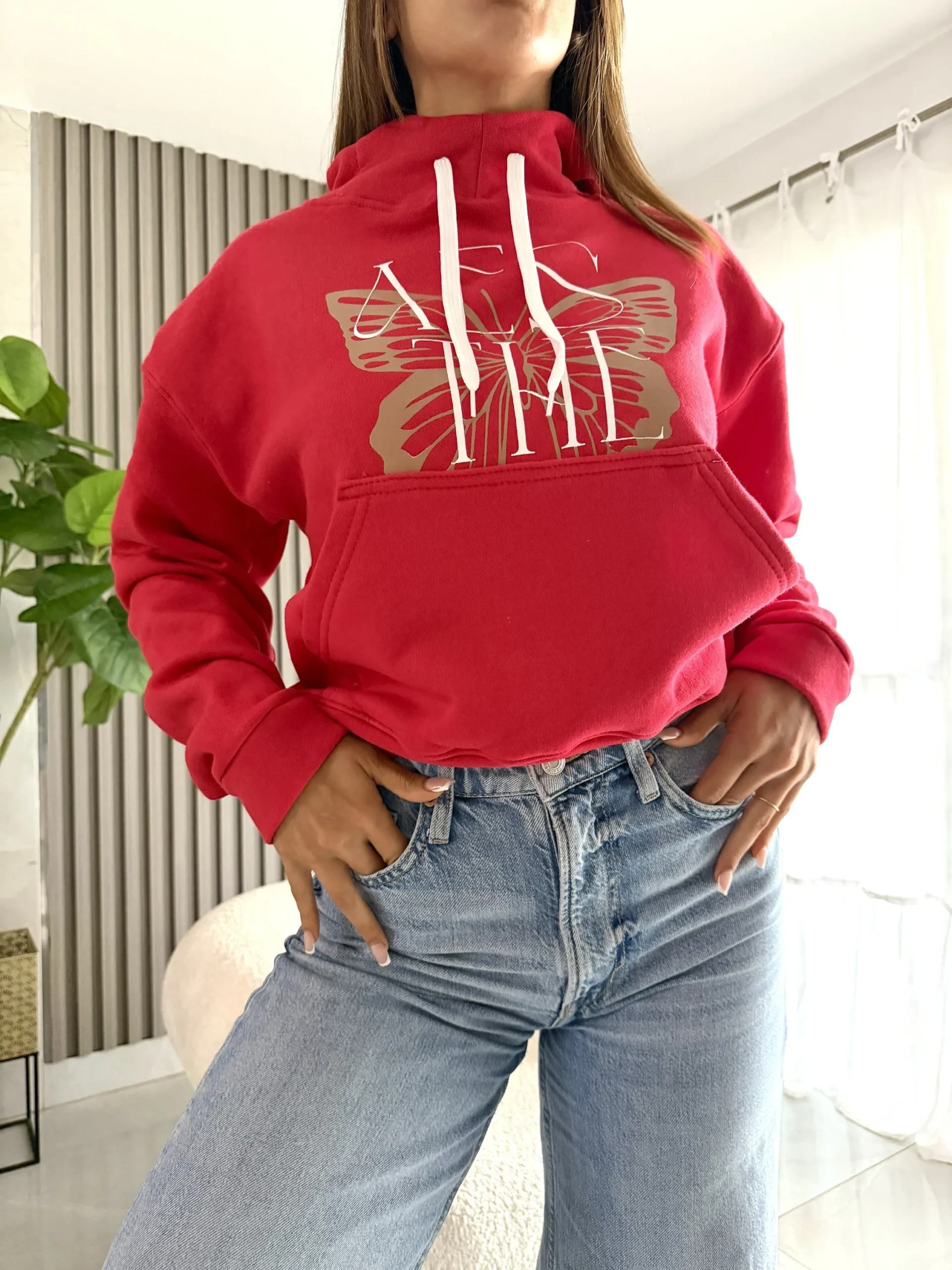 Buzo canguro MARIPOSA