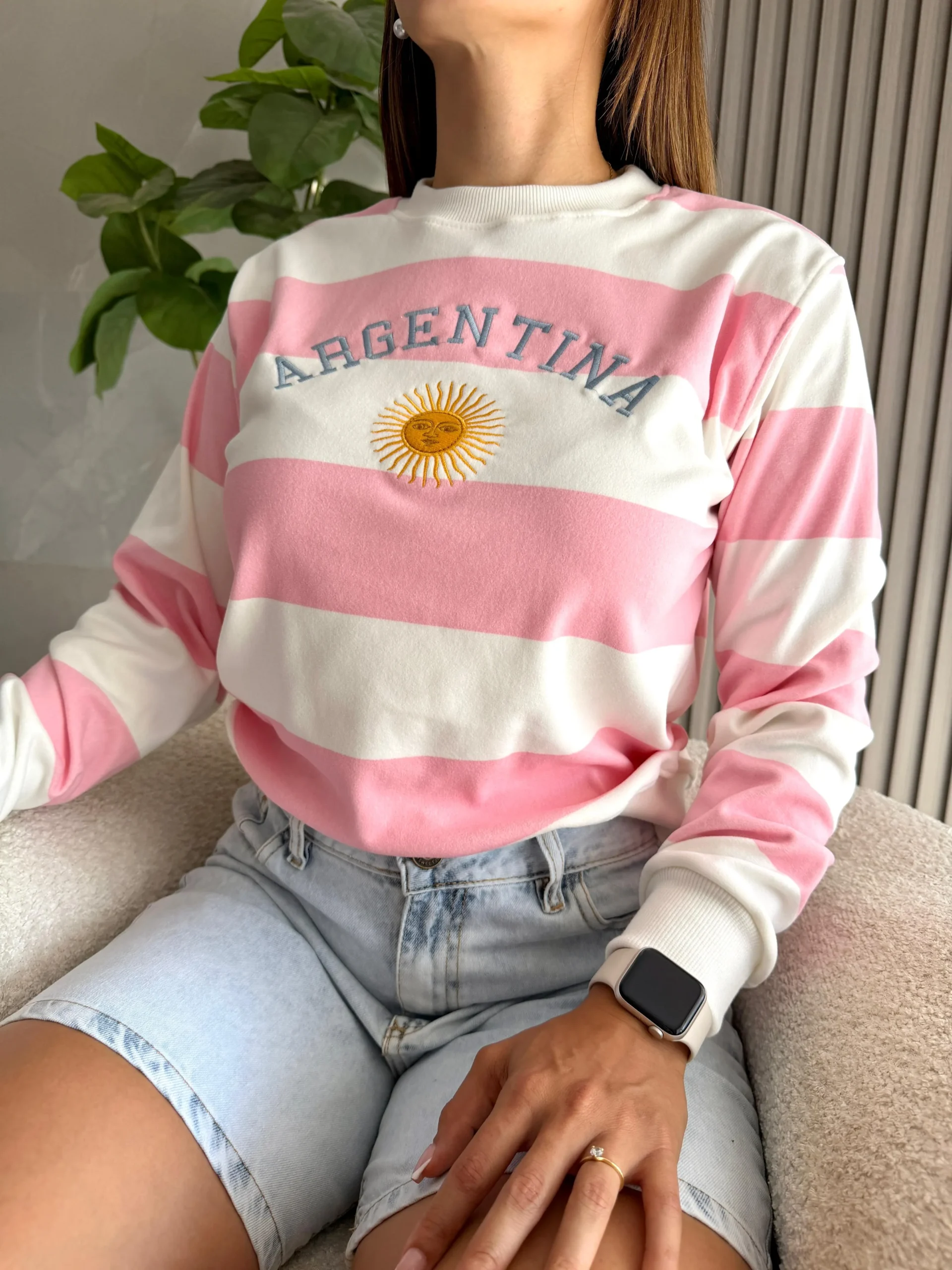 Buzo Argentina SOL DE MAYO☀️ RAYADO