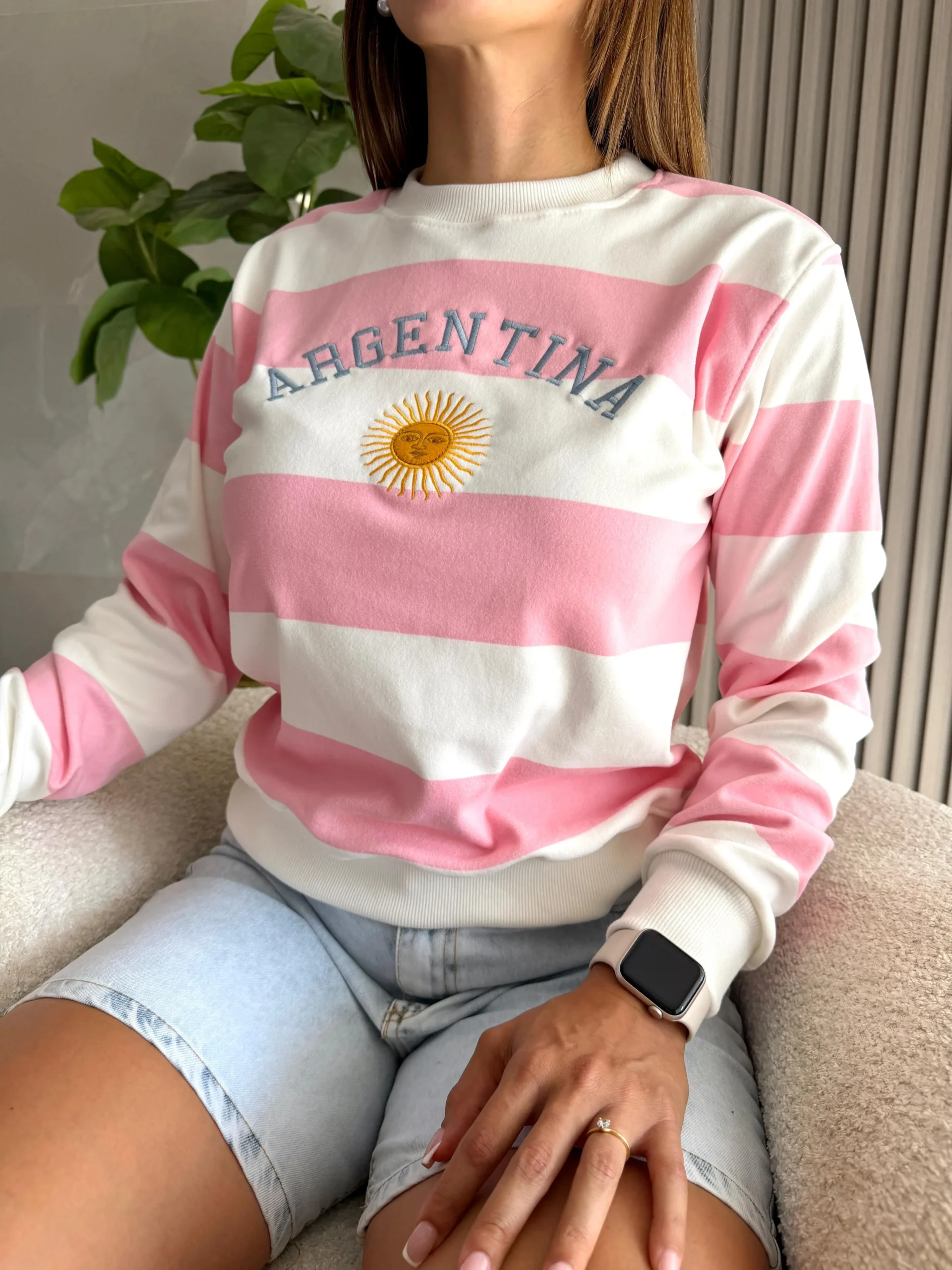 Alternative view of Buzo Argentina SOL DE MAYO☀️ RAYADO