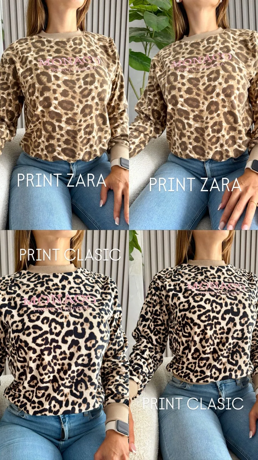 Alternative view of Buzo print MÓNACO