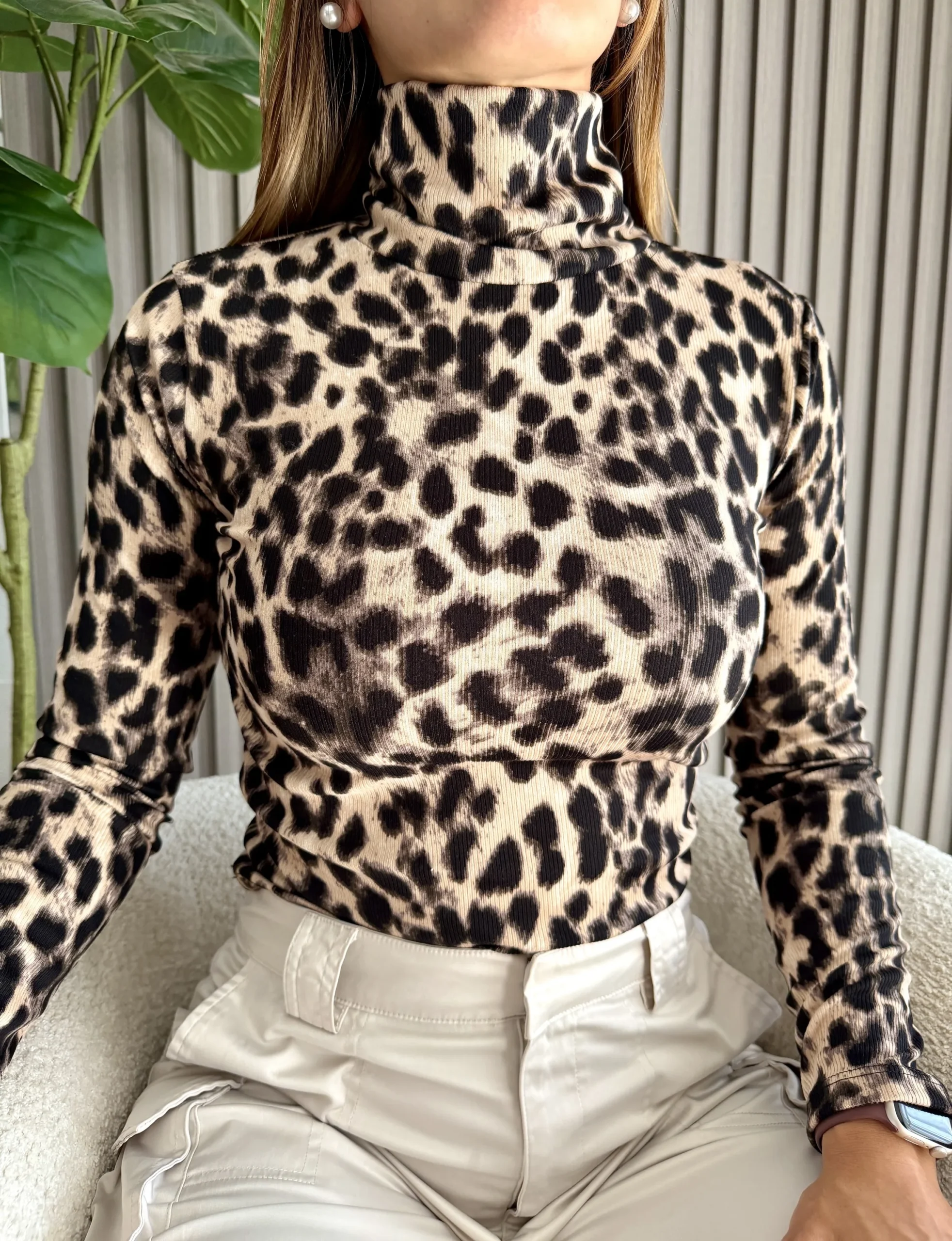 Polera Animal Print (Sin elección de tono)