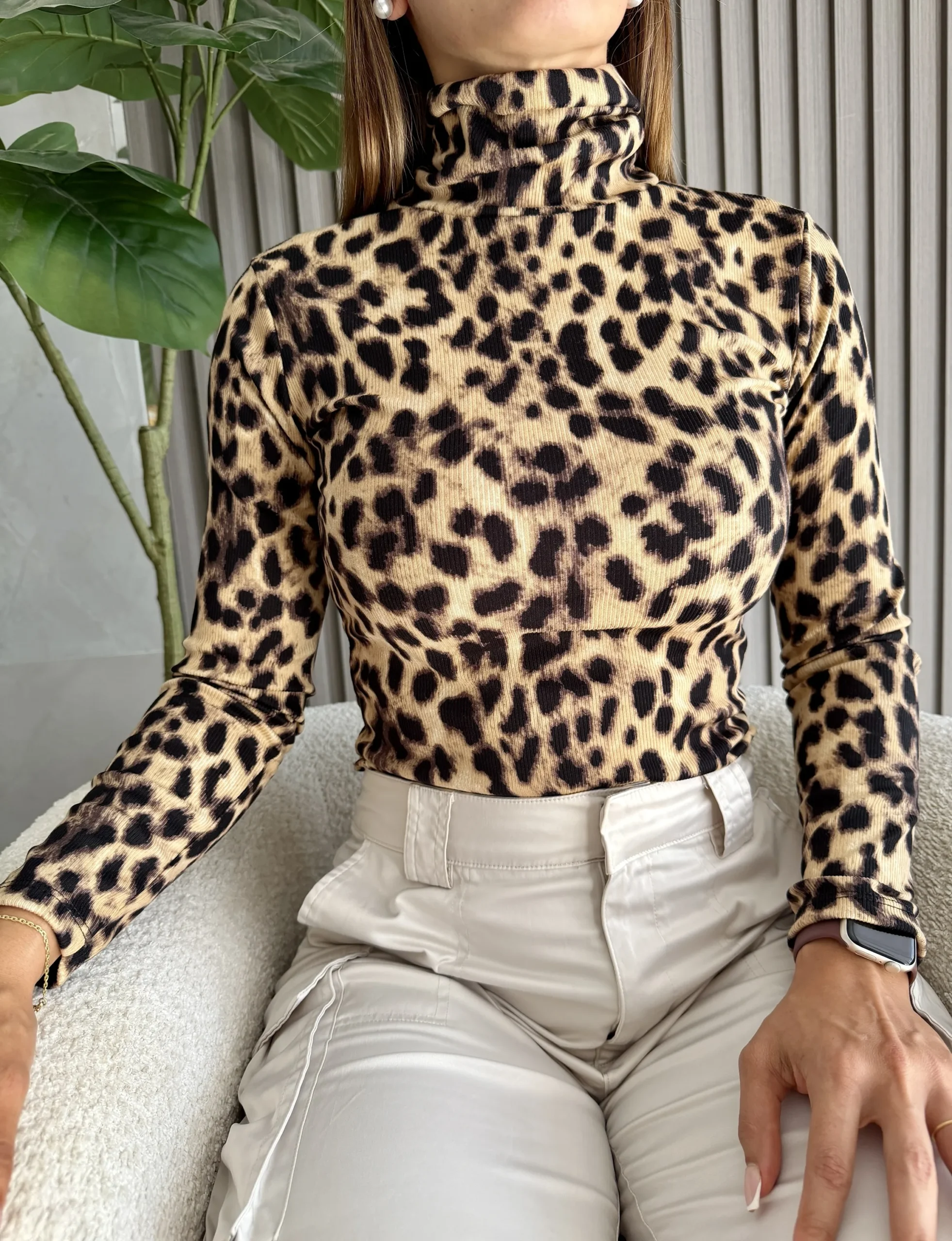 Alternative view of Polera Animal Print (Sin elección de tono)