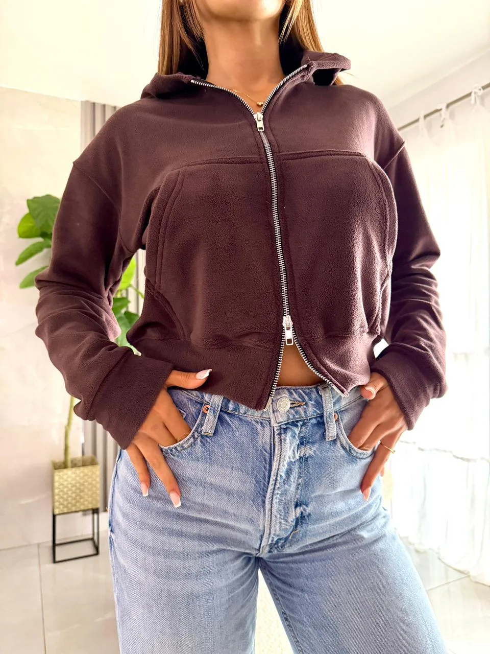 Campera doble cierre/POLAR