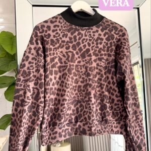 Buzo Print Cuello Alto