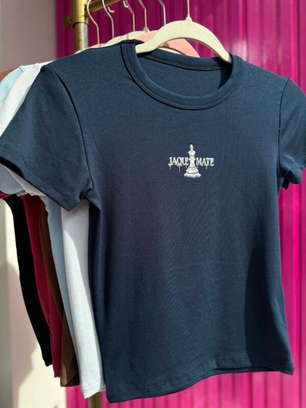 Remera Ribb Aplique Jaque♟️Mate - Imagen 6
