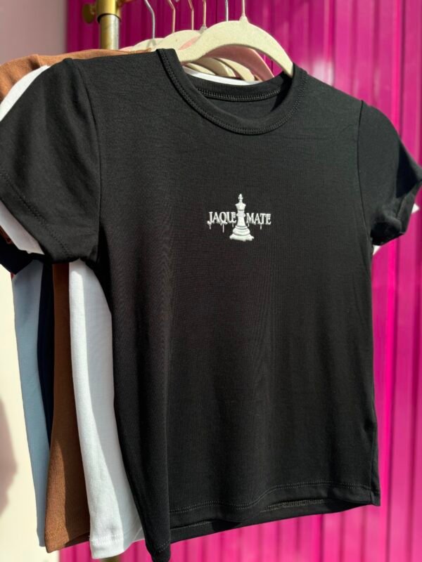 Remera Ribb Aplique Jaque♟️Mate - Imagen 2