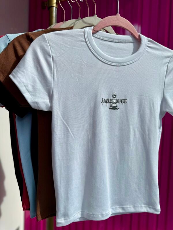 Remera Ribb Aplique Jaque♟️Mate - Imagen 7