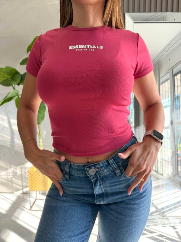 Remera Ribb Aplique Essentials - Imagen 3