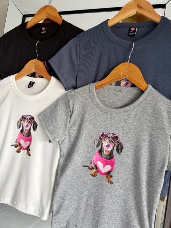 Remera Salchicha Corazón - Imagen 4
