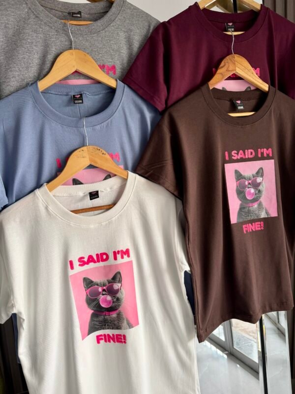 Remera Estampado Gatito - Imagen 2