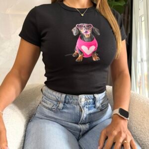 Remera Salchicha Corazón