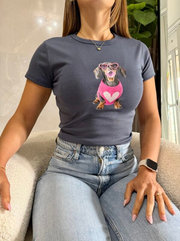 Remera Salchicha Corazón - Imagen 3