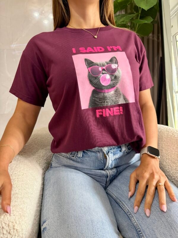 Remera Estampado Gatito - Imagen 5