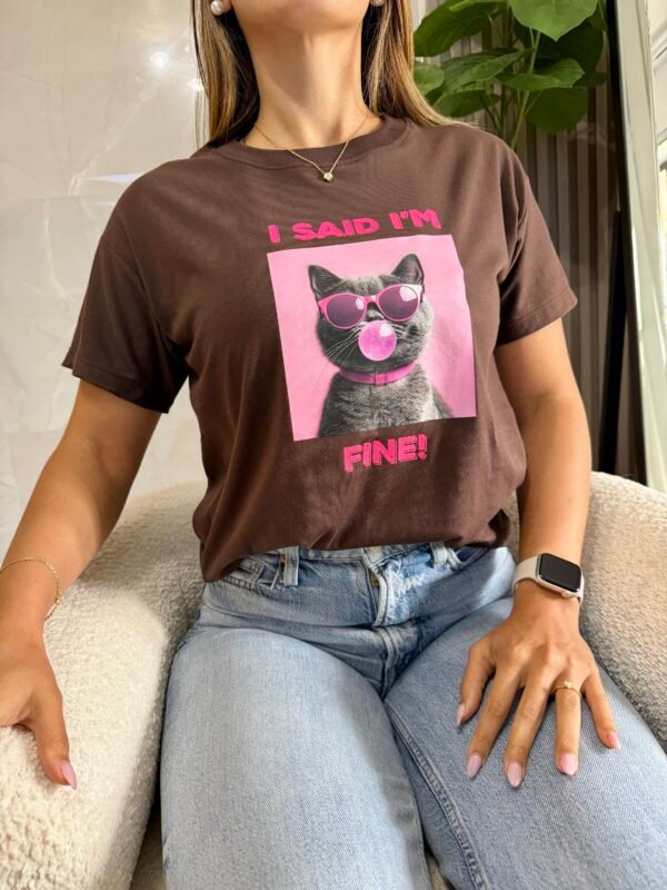 Remera Estampado Gatito - Imagen 6