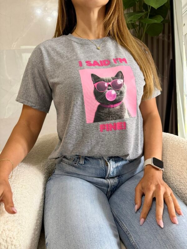 Remera Estampado Gatito - Imagen 3