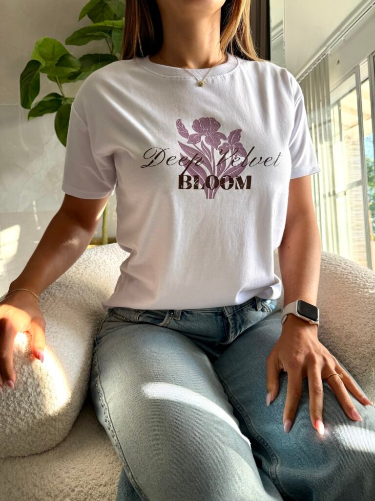 Remera Estampado Lirio
