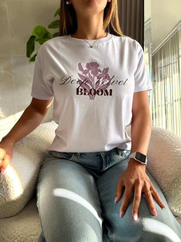 Remera Estampado Lirio - Imagen 4
