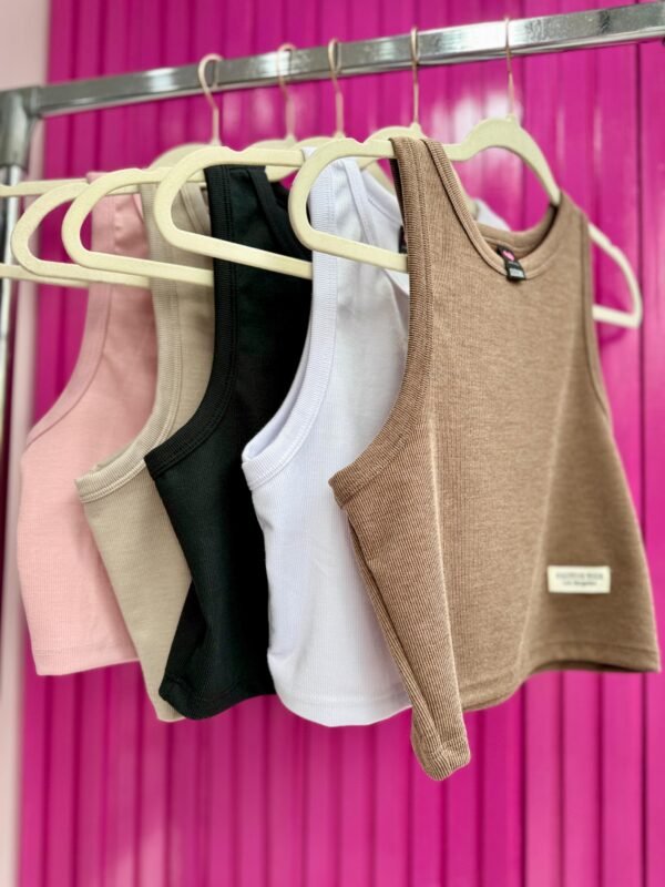 Musculosa Vintage con aplique - Imagen 8
