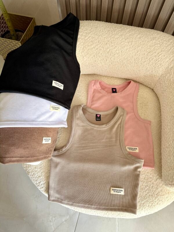 Musculosa Vintage con aplique - Imagen 5