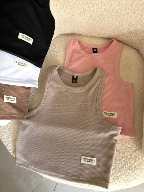Musculosa Vintage con aplique - Imagen 3