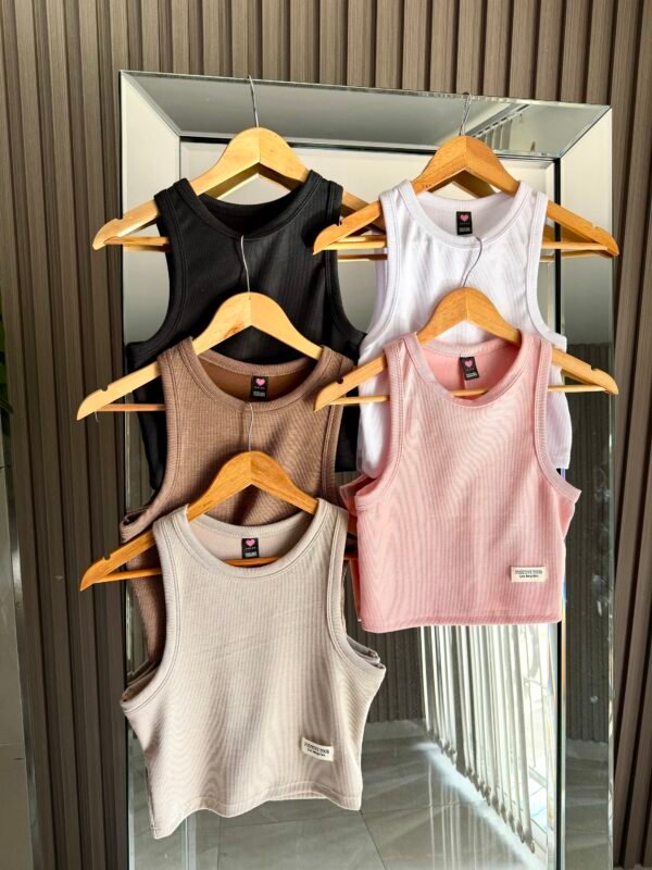 Musculosa Vintage con aplique - Imagen 4