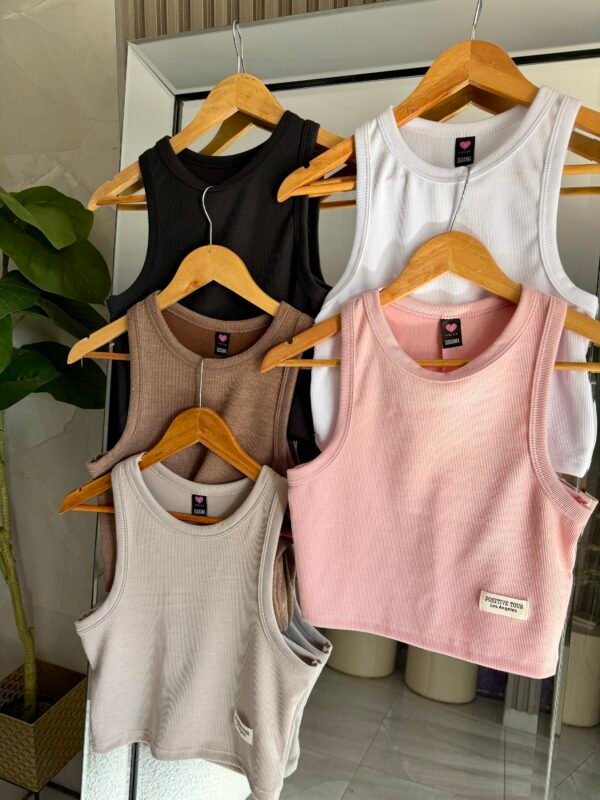 Musculosa Vintage con aplique - Imagen 2