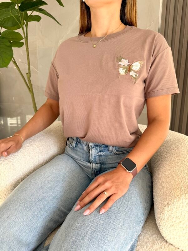 Reme Bordada MARIPOSA Rosa - Imagen 4