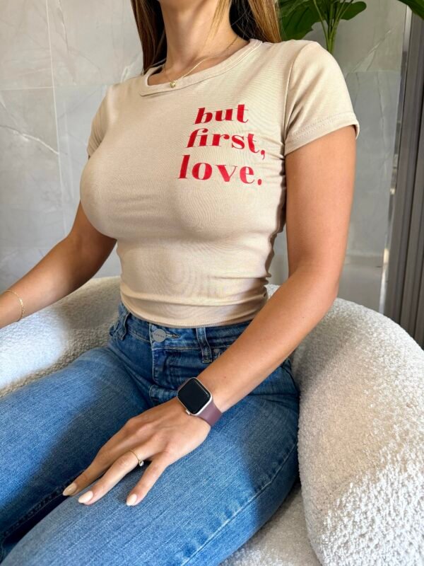 Remera DUT FIRST, LOVE. - Imagen 5