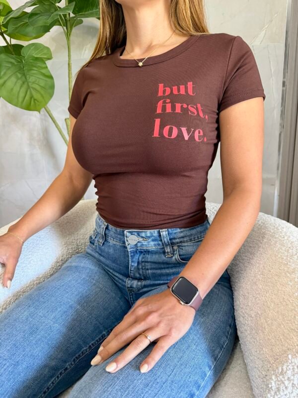 Remera DUT FIRST, LOVE. - Imagen 4