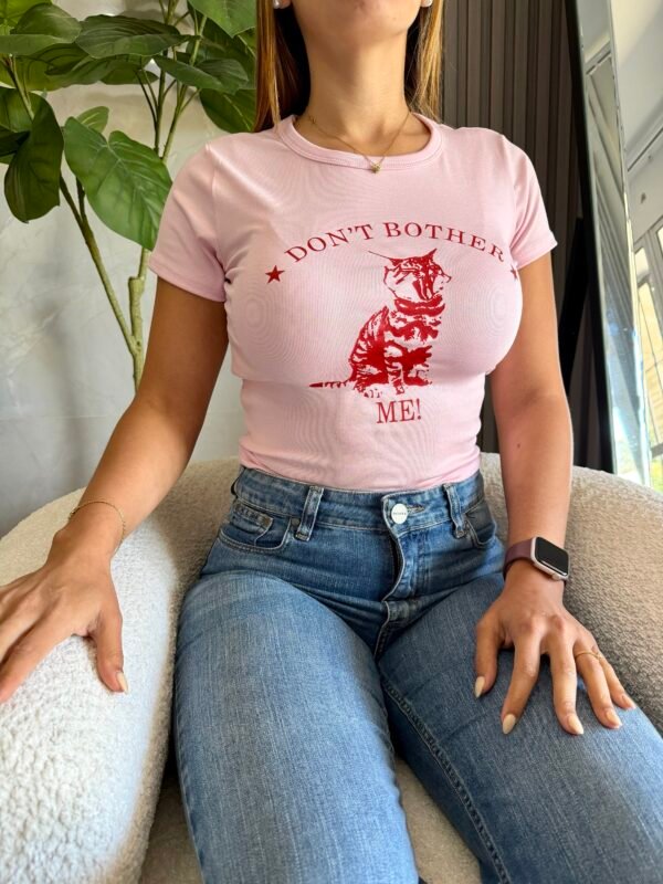 Remera GATO NO MOLESTAR - Imagen 2
