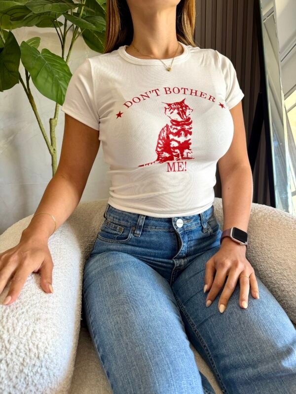 Remera GATO NO MOLESTAR - Imagen 7